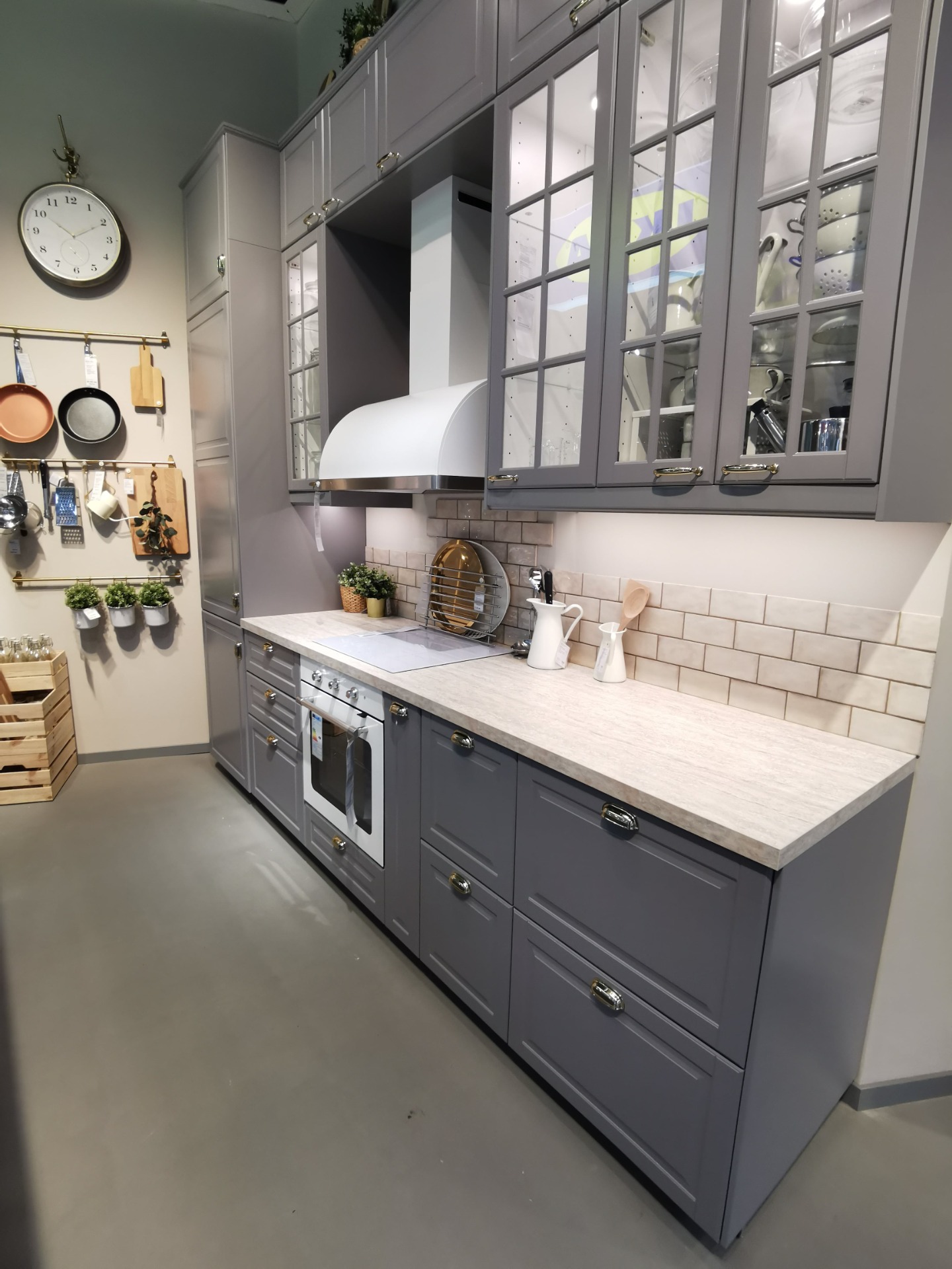 Elevate Your Kitchen Space with IKEA BODBYN Gray and a Kitchen